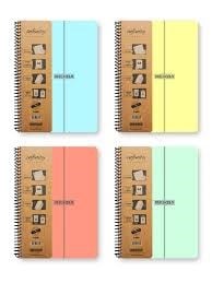 Meteksan Infınıty Pastel Spr. A4 3+3 180 Yp PppsSpiralli Plastik Kapak Defterler