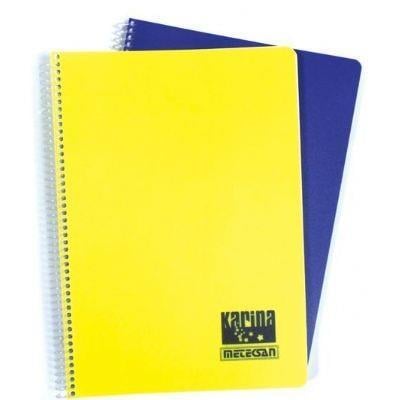 Meteksan Spiralli Defter A4 Pastel Pet Pp Dokulu 144 Yaprak Kareli Koli*18 AdetMeteksan Spiralli Defter A4 Pastel Pet Pp Dokulu 144 Yaprak Kareli Koli*18 Adet - Kirtasiyem.netSpiralli Plastik Kapak Defterler