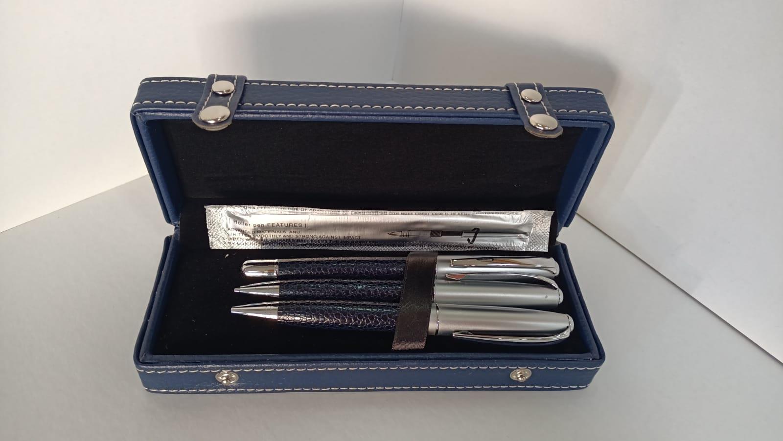 Mikro 1009-3 Satin 3Lü Takım Kalem MaviMikro 1009-3 Satin 3Lü Takım Kalem Mavi - Kirtasiyem.netTükenmez Kalemler