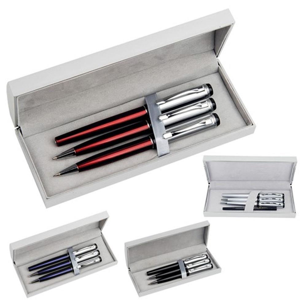 Mikro 959-3 Satin 3Lü Takım Kalem Bordo-maviMikro 959-3 Satin 3Lü Takım Kalem Bordo - Kirtasiyem.netTükenmez Kalemler