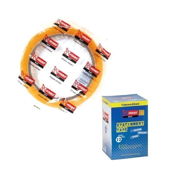 Mikro Bant 12Mmx66M Mikro Bant 12Mmx66M  - Kirtasiyem.netBantlar Ve Bant Kesiciler