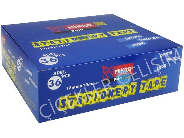 Mikro Bant 12x10MMikro Bant 12x10M - Kirtasiyem.netBantlar Ve Bant Kesiciler