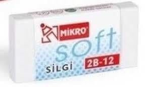 Mikro Beyaz Silgi 2B-12Silgiler