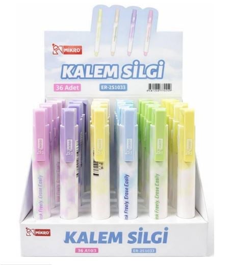 Mikro ER-251033 Tpe Kalem Silgi Tasarımlı_36Silgiler