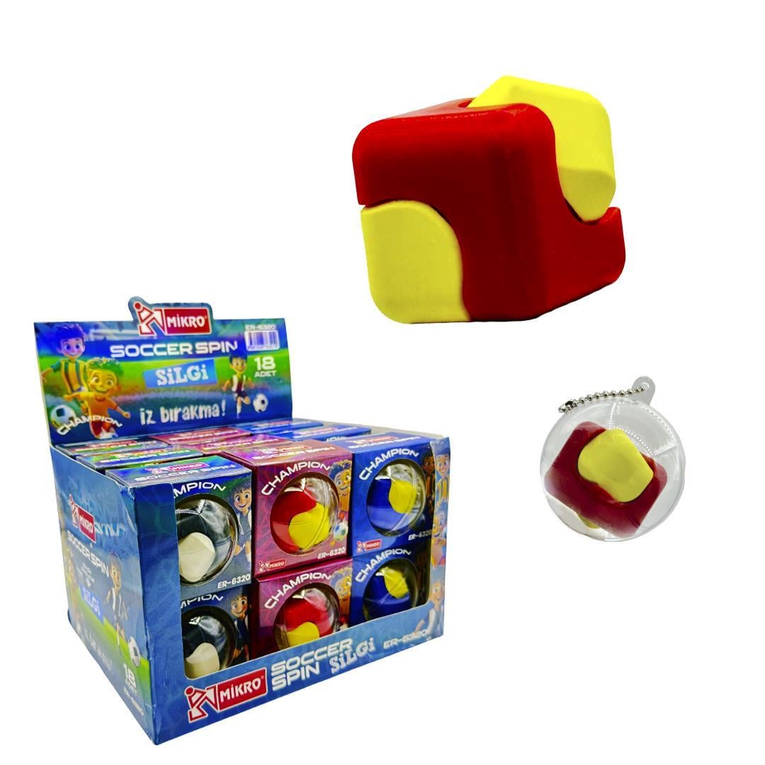 Mikro Er-6320 Soccer Spın Dönen Silgi _18Silgiler