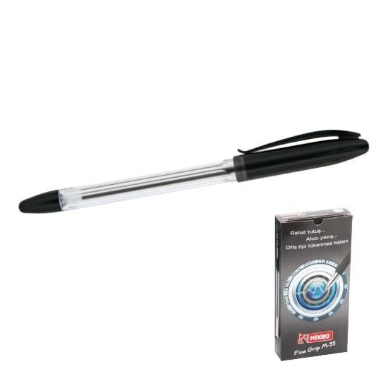 Mikro Fine Grip Tükenmez Kalem M-35 SiyahMikro Fine Grip Tükenmez Kalem M-35 Siyah - Kirtasiyem.netTükenmez Kalemler