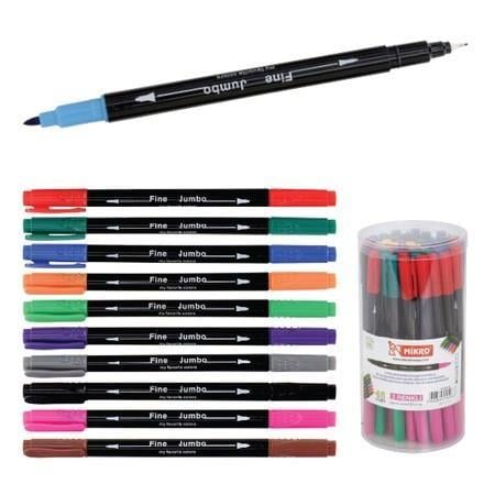 Mikro Fineliner 2 Renkli Zw 293A-48Mikro Fineliner 2 Renkli Zw 293A-48 - Kırtasiyem.netKeçeli Kalemler