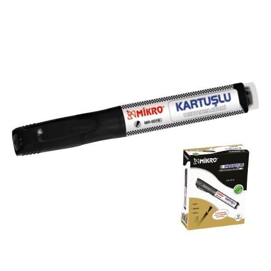 Mikro Kartuşlu Tahta Kalemi K-6019 SiyahMikro Kartuşlu Tahta Kalemi K-6019 Siyah - Kirtasiyem.netBeyaz Tahta Kalemi