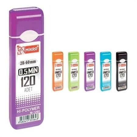 Mikro M-1260 60Mm Kurşun Kalem Ucu 0.5MmMikro M-1260 60Mm Kurşun Kalem Ucu 0.5Mm - Kirtasiyem.netKurşun Kalemler