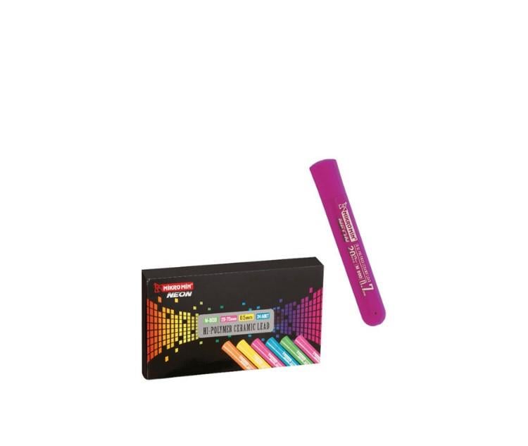 Mikro M-800 Neon 75Mm Kurşun Kalem Ucu 0.5MmMikro M-800 Neon 75Mm Kurşun Kalem Ucu 0.5Mm - Kirtasiyem.netKurşun Kalemler