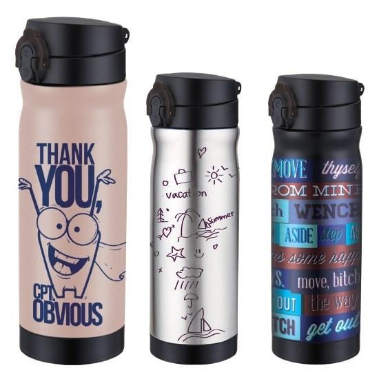 Mikro Matara 500 Ml Çelik Qe-319Mikro Matara 500 Ml Çelik Qe-319 - Kirtasiyem.netMataralar
