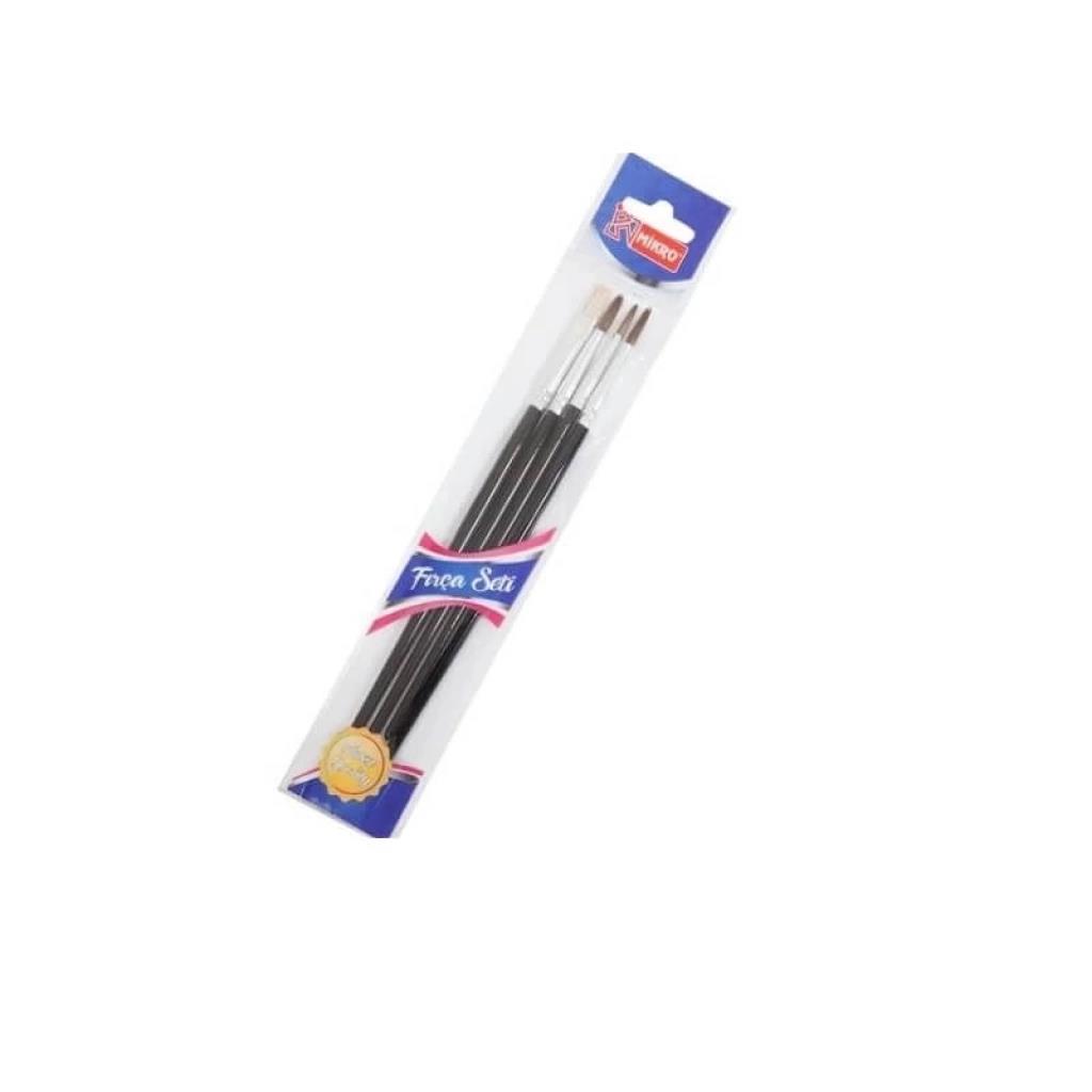 Mikro Mf-Set-3 Sulu Ve Yağlı Boya Fırç. No:2-4-6-6Mikro Mf-Set-3 Sulu Ve Yağlı Boya Fırç. No:2-4-6-6 - Kırtasiyem.netYağlı Boya Fırçası