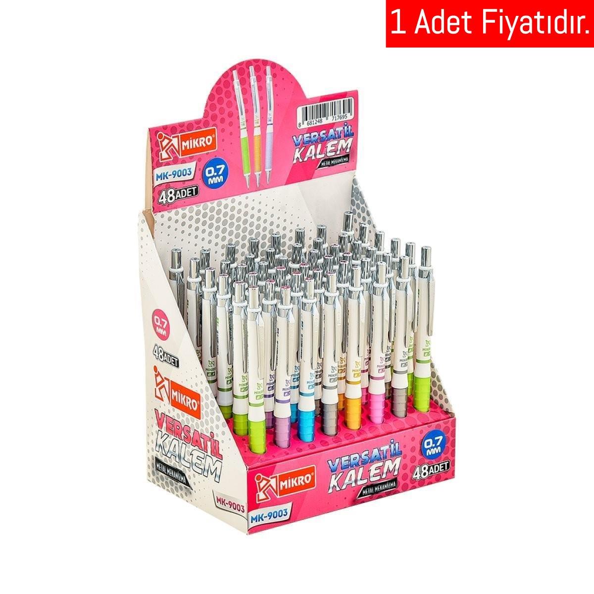 Mikro Mk-9003-50 Versatil Kalem 0.7Mm (1 Adet)Mikro Mk-9003-50 Versatil Kalem 0.7Mm - Kirtasiyem.netVersatil ( Uçlu ) Kalemler