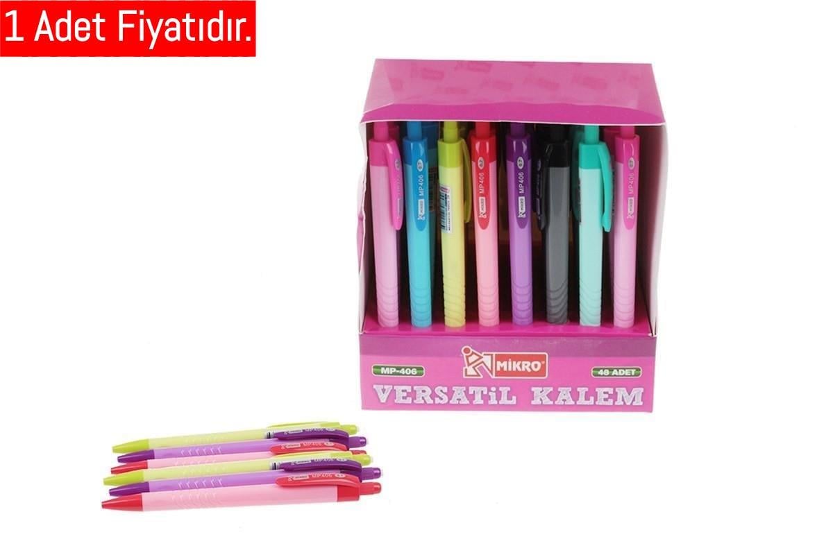 Mikro Mp 406-48 Versatil Kalem 0.7Mm (1 Adet)Mikro Mp 406-48 Versatil Kalem 0.7Mm - Kirtasiyem.netVersatil ( Uçlu ) Kalemler