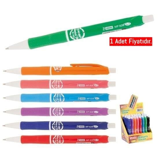 Mikro Mp 826-48 Versatil Kalem 0.7Mm (1 Adet)Mikro Mp 826-48 Versatil Kalem 0.7Mm - Kirtasiyem.netVersatil ( Uçlu ) Kalemler