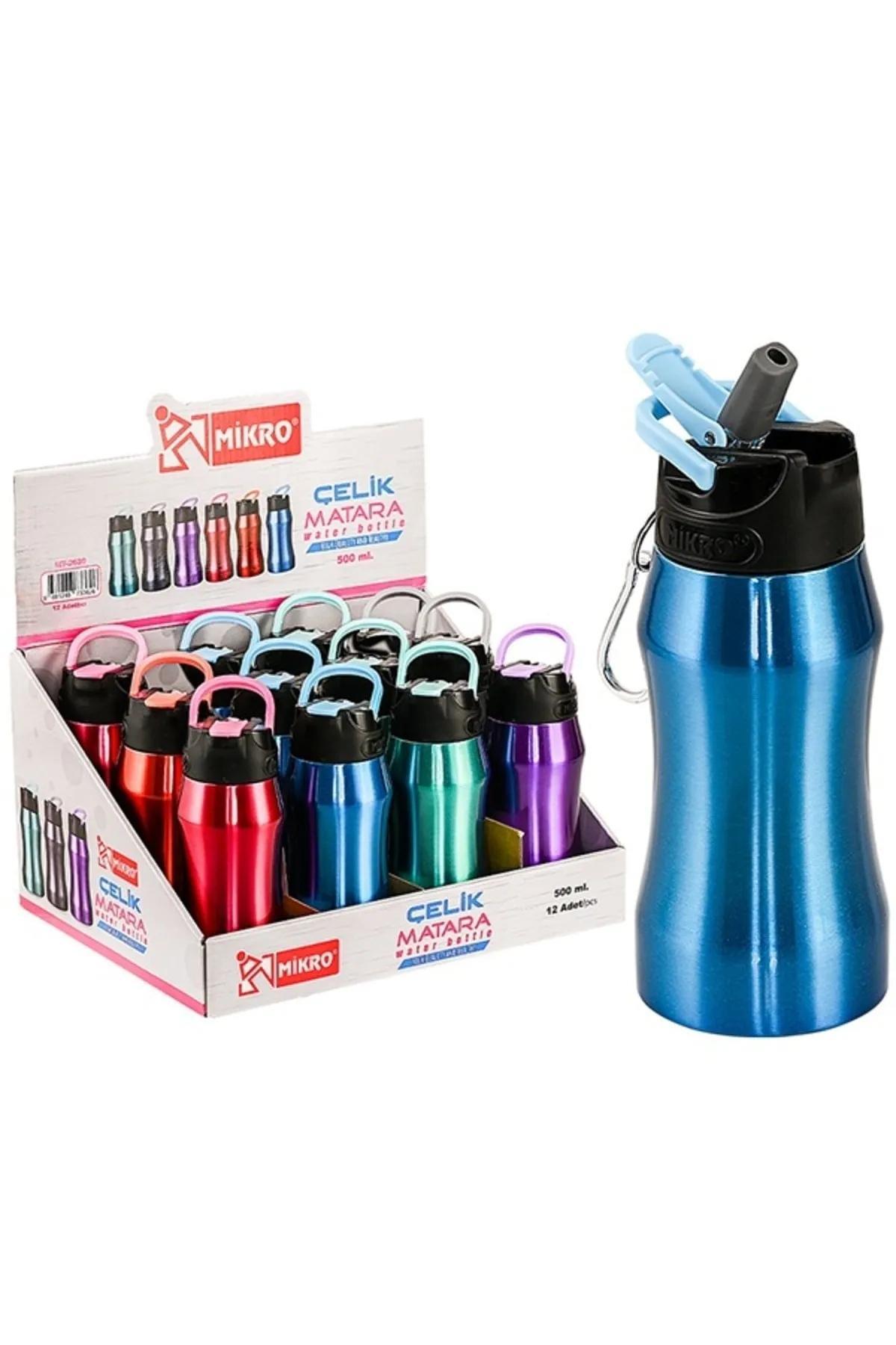 Mikro Mt 2630-12 500 Ml Çelik MataraMikro Mt 2630-12 500 Ml Çelik Matara - Kirtasiyem.netMataralar