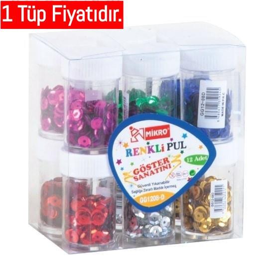 Mikro Pul Renkli Pul Sim Gg 12-08D (1 Adet)Mikro Pul Renkli Pul Sim Gg 12-08D - Kirtasiyem.netPullar