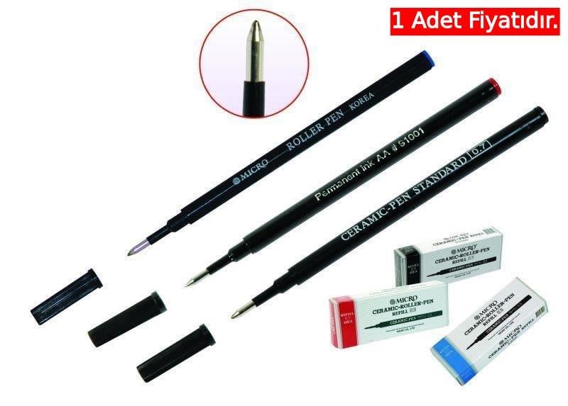 Mikro Seramik Roller Yedeği Siyah 12Ea (1 Adet)Mikro Seramik Roller Yedeği Siyah 12Ea - Kirtasiyem.netRoller(Pilot) Kalem Yedekleri
