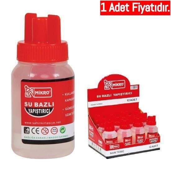 Mikro Su Bazlı Sıvı Yapıştırıcı Mk-50 (1 Adet)Mikro Su Bazlı Sıvı Yapıştırıcı Mk-50 - Kirtasiyem.netSıvı Yapıştırıcılar
