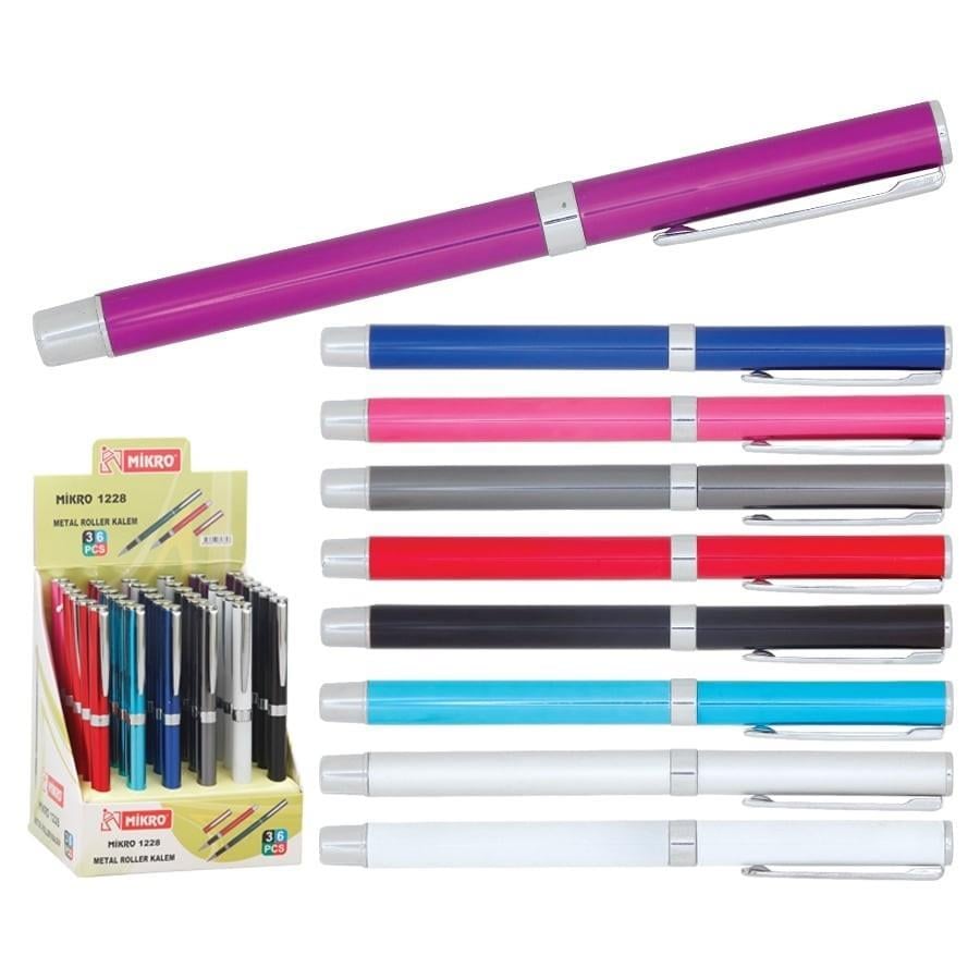 Mikro Tükenmez Kalem 1228D-36 Dokunmatik Metal StandlıMikro Tükenmez Kalem 1228D-36 Dokunmatik Metal Standlı - Kirtasiyem.netTükenmez Kalemler