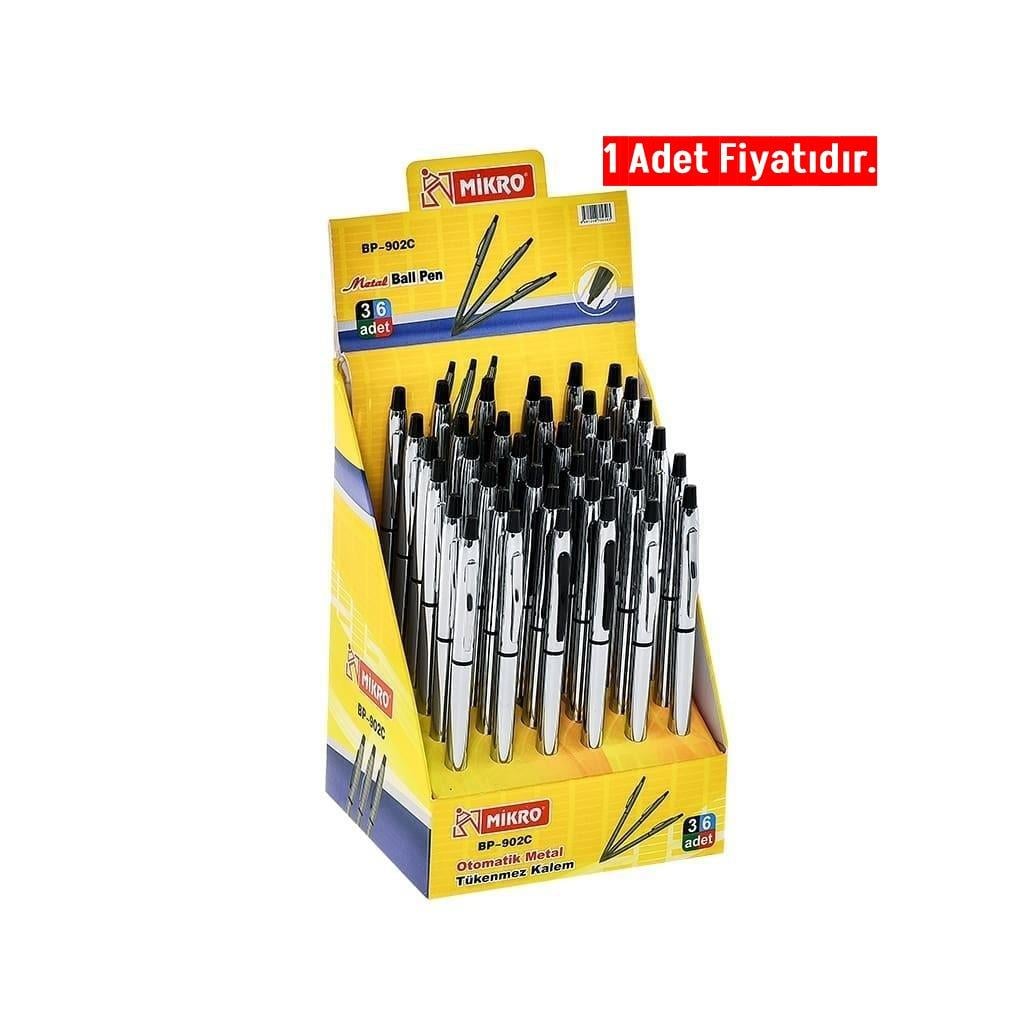 Mikro Tükenmez Kalem Metal Bp 902C-36 (1 Adet)Mikro Tükenmez Kalem Metal Bp 902C-36 - Kirtasiyem.netTükenmez Kalemler