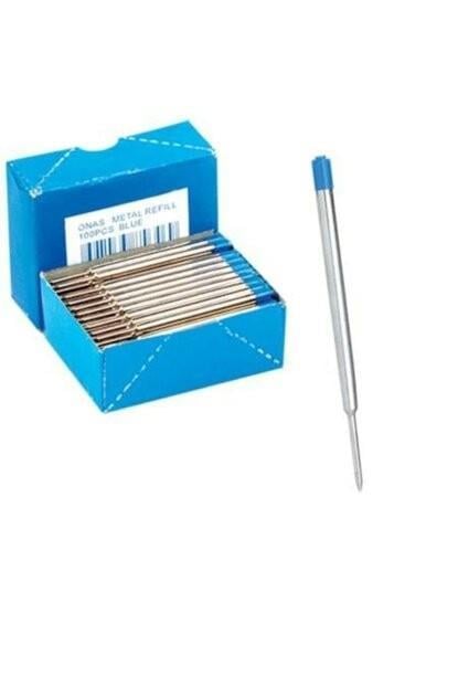 Mikro Tükenmez Kalem Yedeği Parker Metal Kısa Mavi Mikro Tükenmez Kalem Yedeği Parker Metal Kısa Mavi  - Kirtasiyem.netTükenmez Kalem Yedekleri