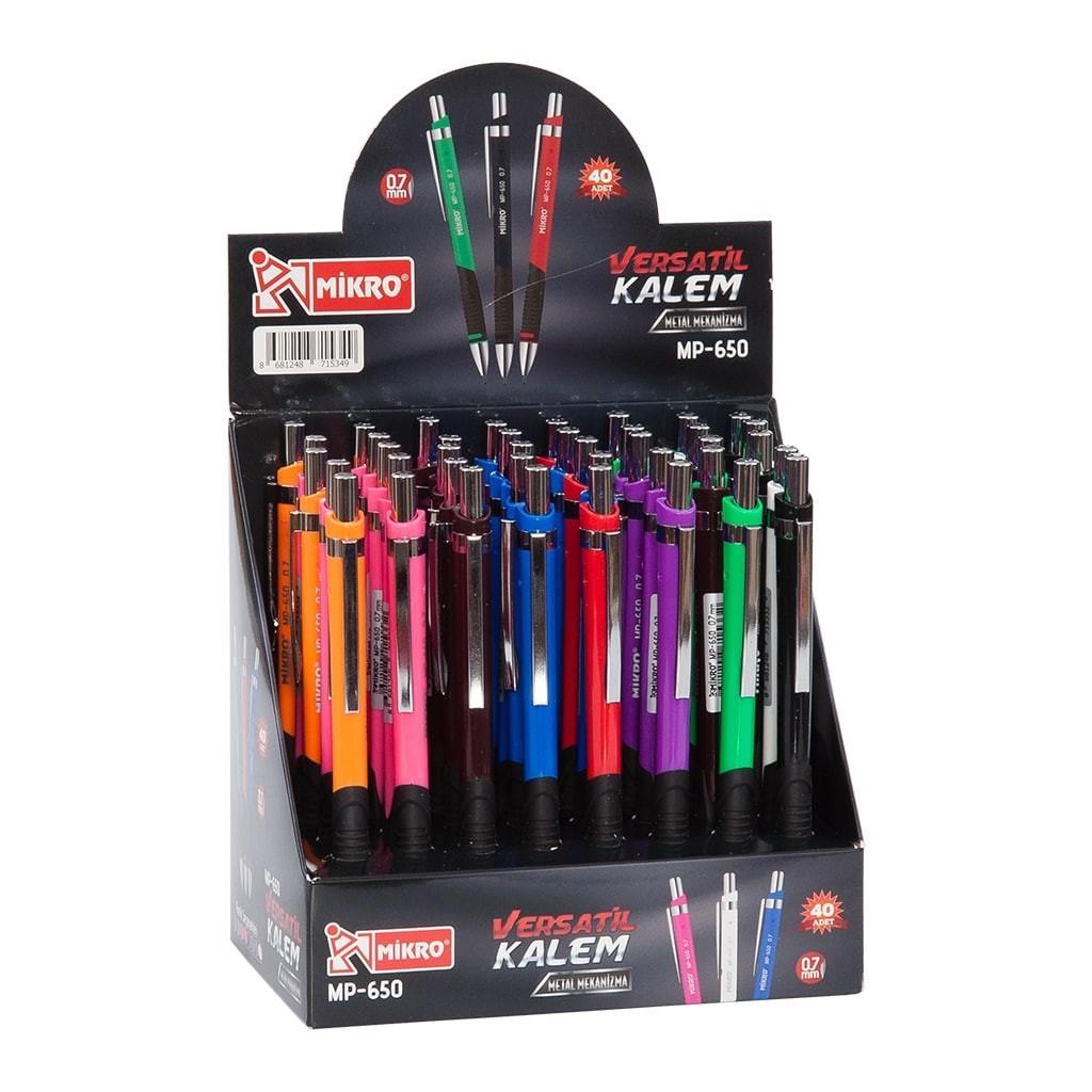 Mikro Versatil Kalem 0.7 Mp 650-48Mikro Versatil Kalem 0.7 Mp 650-48 - Kirtasiyem.netVersatil ( Uçlu ) Kalemler