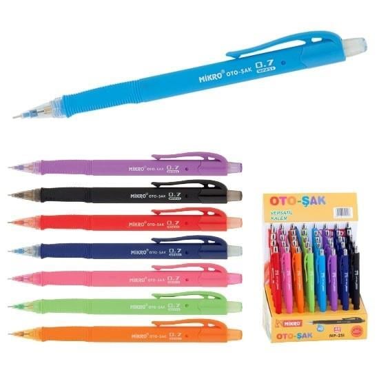 Mikro Versatil Kalem Oto-Şak Standlı 40 Lı Mp 251-150Mikro Versatil Kalem Oto-Şak Standlı 40 Lı Mp 251-150 - Kirtasiyem.netVersatil ( Uçlu ) Kalemler