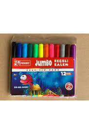 Mikro Zw-606 Jumbo Keçeli Kalem 12 RenkMikro Zw-606 Jumbo Keçeli Kalem 12 Renk - Kirtasiyem.netDövme Kalemleri