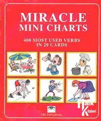 Miracle Mini Charts (400 Most Used Verbs İn 2İngilizce