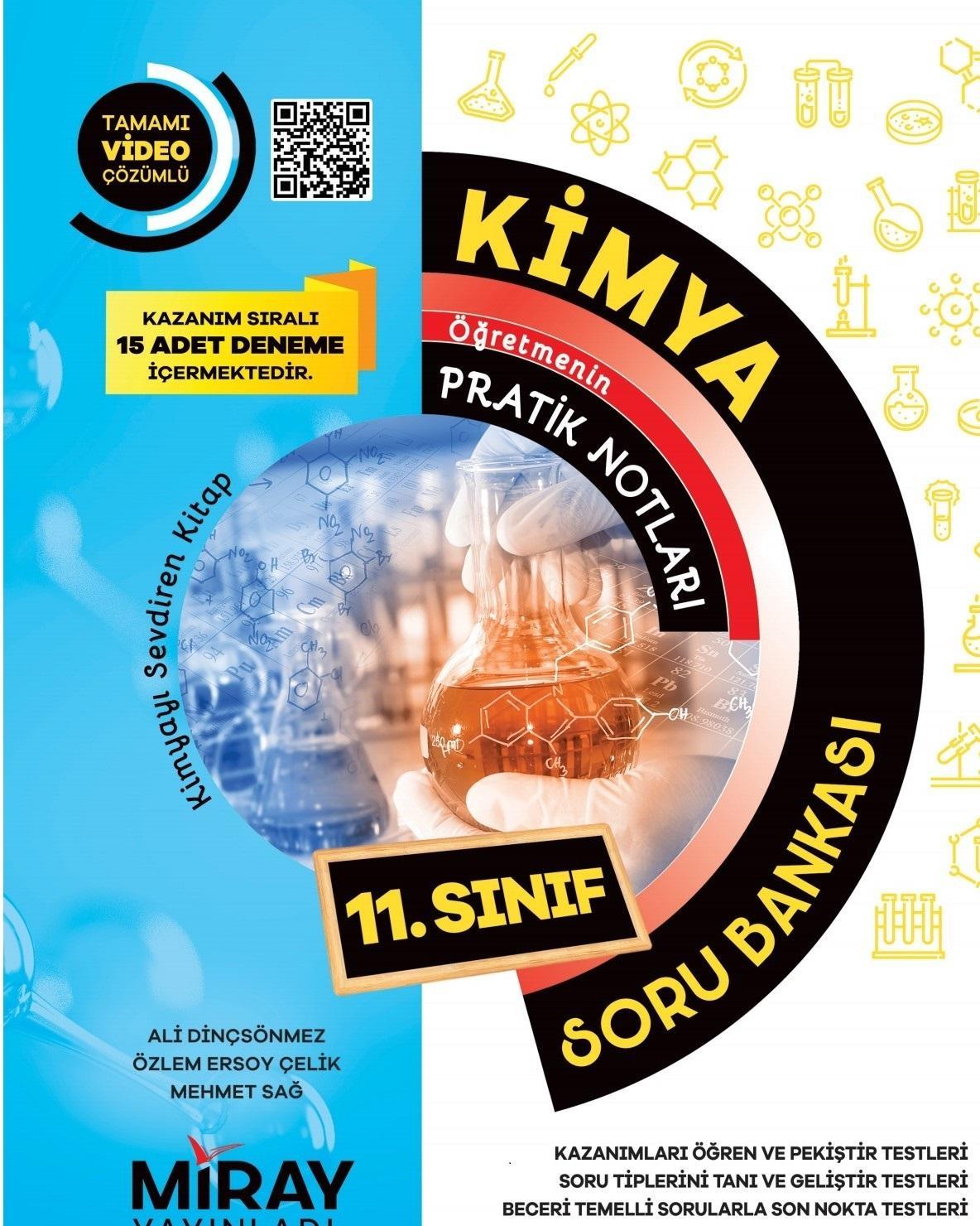 Miray 11. Sınıf Kimya Konu Özetli Soru BankasıMiray 11. Sınıf Kimya Konu Özetli Soru Bankası - Kirtasiyem.net11.Sınıf