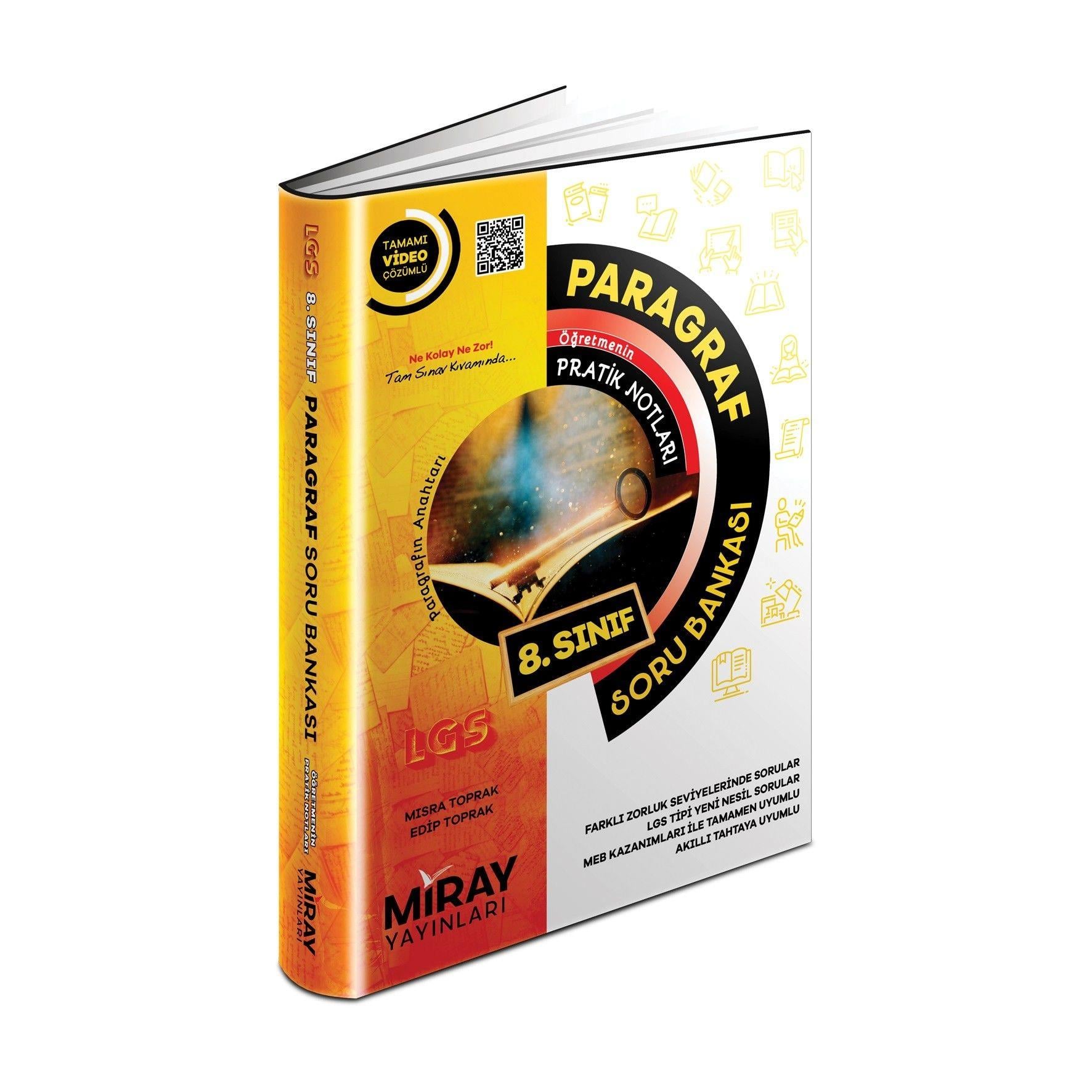 Miray 8. Sınıf Paragraf Soru BankasıMiray 8. Sınıf Paragraf Soru Bankası - Kirtasiyem.net8.Sınıf