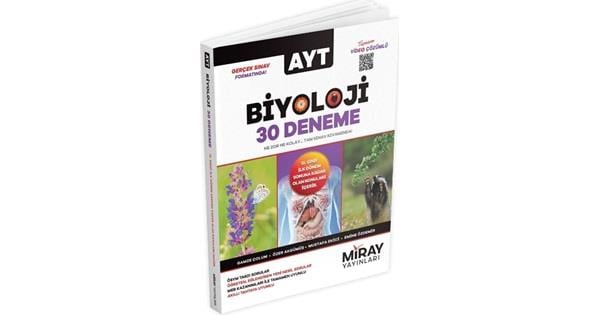Miray AYT Biyoloji 30 Deneme 2023 özelMiray AYT Biyoloji 30 Deneme 2023 özel - Kirtasiyem.netAYT