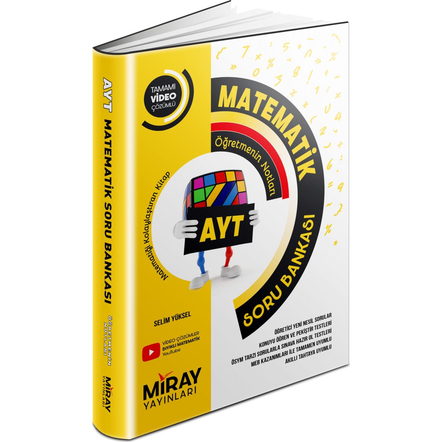 Miray AYT Matematik Soru BankasıMiray AYT Matematik Soru Bankası - Kirtasiyem.netAYT