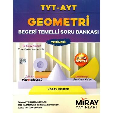 Miray TYT-AYT Geometri Beceri Temelli Soru BankasıMiray TYT-AYT Geometri Beceri Temelli Soru Bankası - Kirtasiyem.netTYT