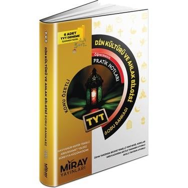 Miray TYT Din Kültürü ve Ahlak Bilgisi Konu Özetli Soru BankasıMiray TYT Din Kültürü ve Ahlak Bilgisi Konu Özetli Soru Bankası - Kirtasiyem.netTYT