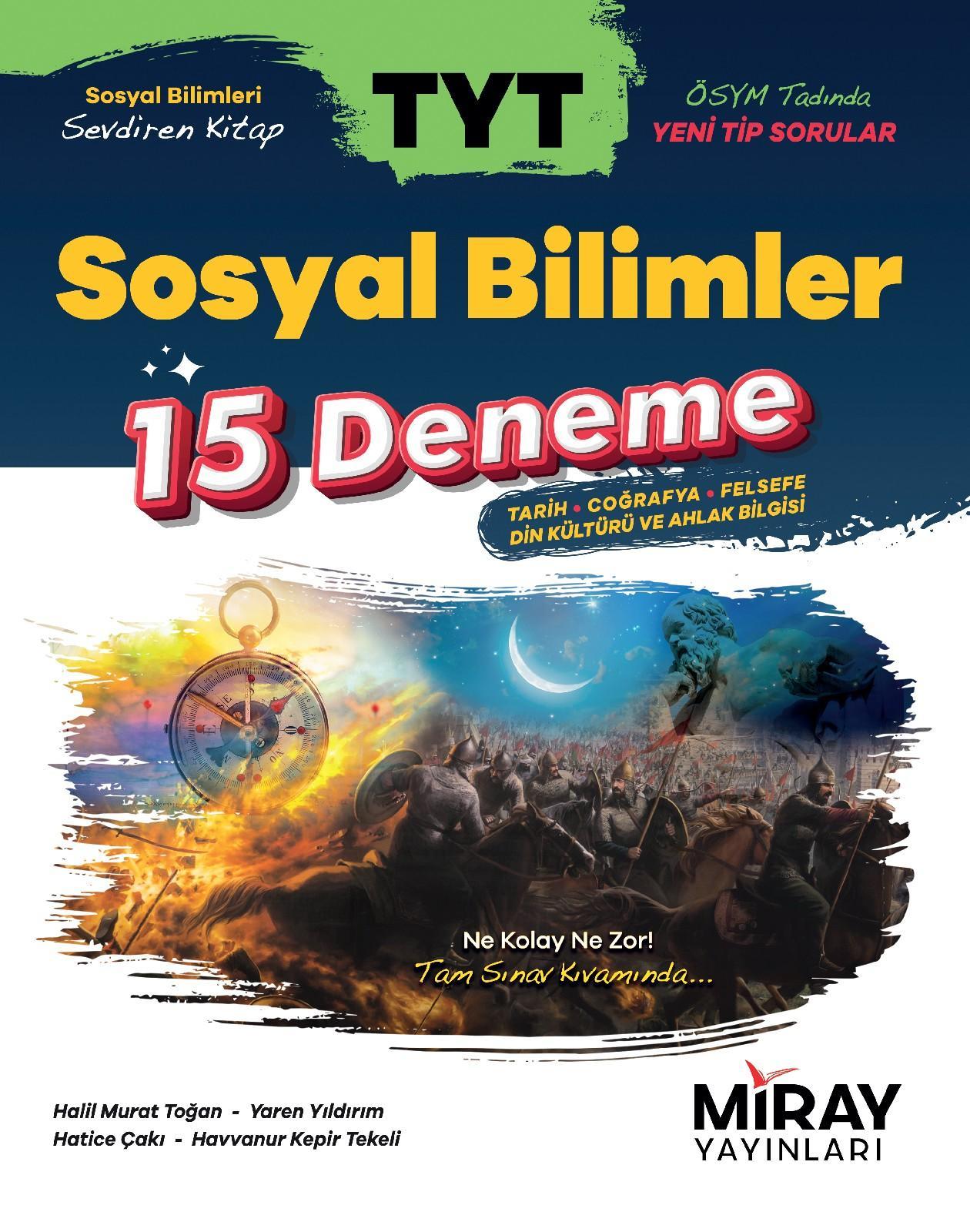 Miray TYT Sosyal Bilimler 15 DenemeMiray TYT Sosyal Bilimler 15 Deneme - Kirtasiyem.netTYT
