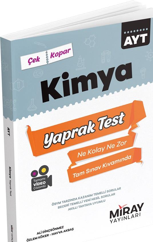 Miray Üniversiteye Hazırlık AYT Kimya Yaprak TestlerMiray Üniversiteye Hazırlık AYT Kimya Yaprak Testler - Kirtasiyem.netAYT