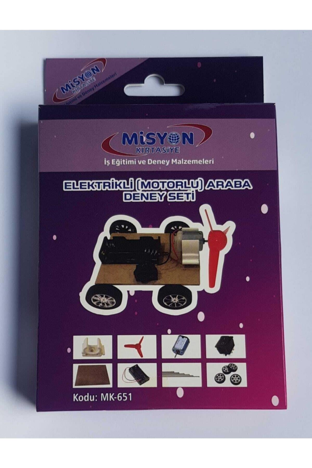 Misyon Elektrikli Motorlu Araba Deney Seti MK-651Misyon Elektrikli Motorlu Araba Deney Seti MK-651 - Kirtasiyem.netEğitici Materyaller