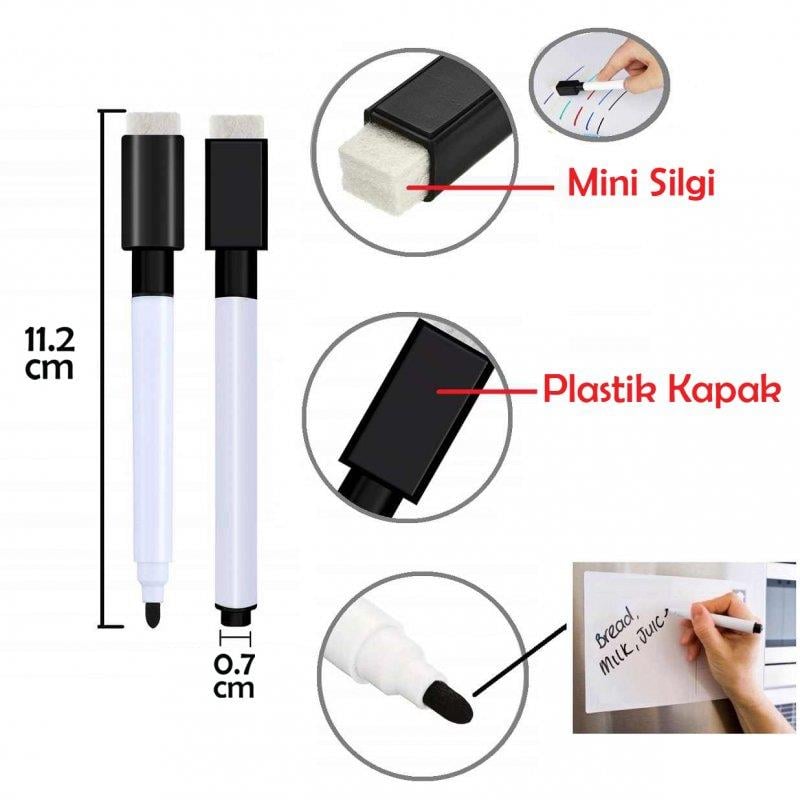 Misyon Mini Tahta Kalemi Silgili T-001Misyon Mini Tahta Kalemi Silgili ST00073 - Kirtasiyem.netBeyaz Tahta Kalemi