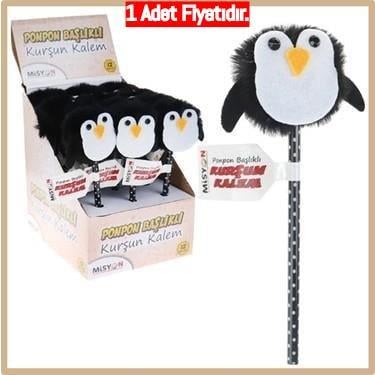 Misyon Penguen Ponpon Başlıklı Kurşun Kalem 088B (1 Adet)Misyon Penguen Ponpon Başlıklı Kurşun Kalem 088B - Kirtasiyem.netKurşun Kalemler