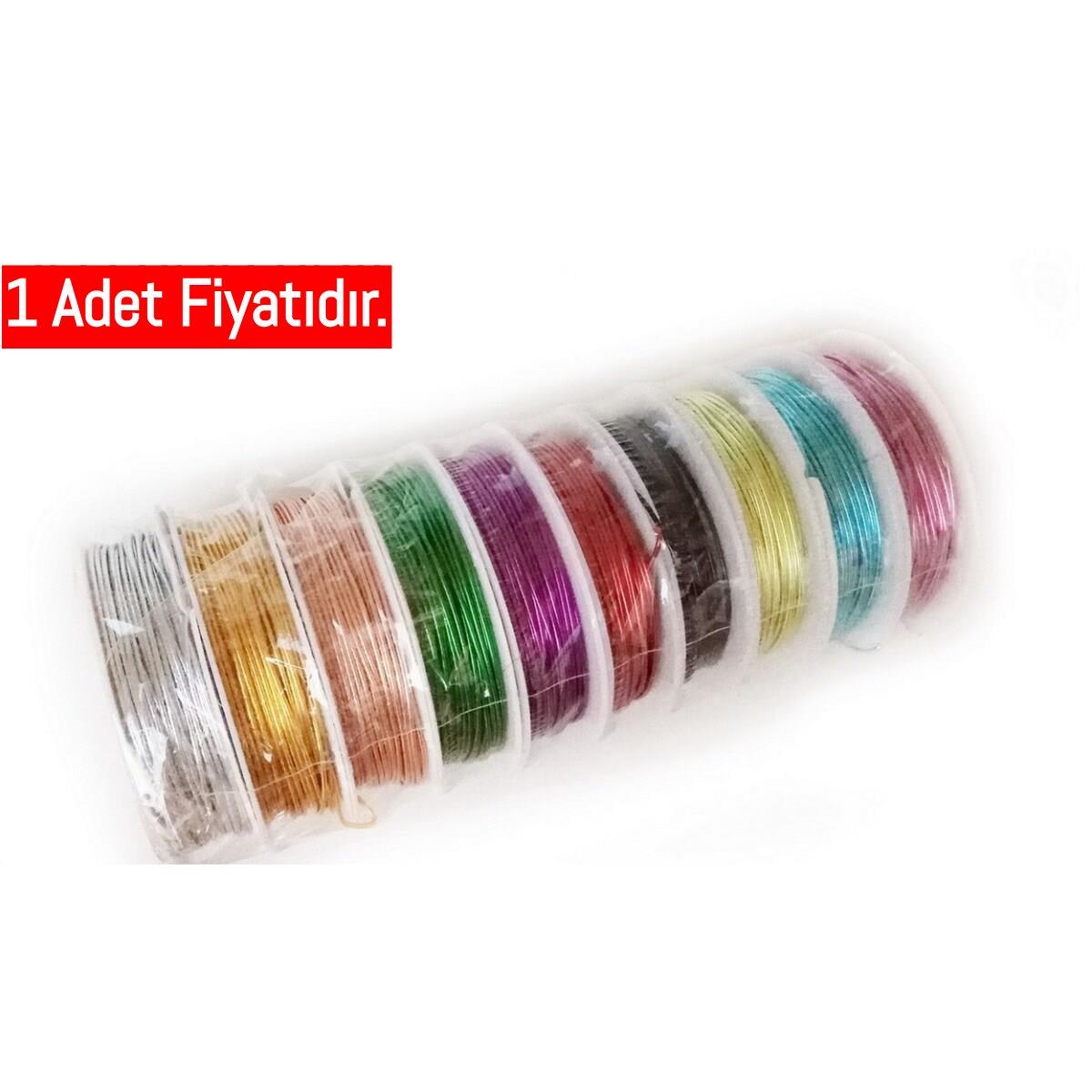Misyon Tel Makara İletken Karışık Renk ST05137 *10 (1 Adet)Misyon Tel Makara İletken Karışık Renk ST05137 *10 - Kirtasiyem.netEğitici Materyaller