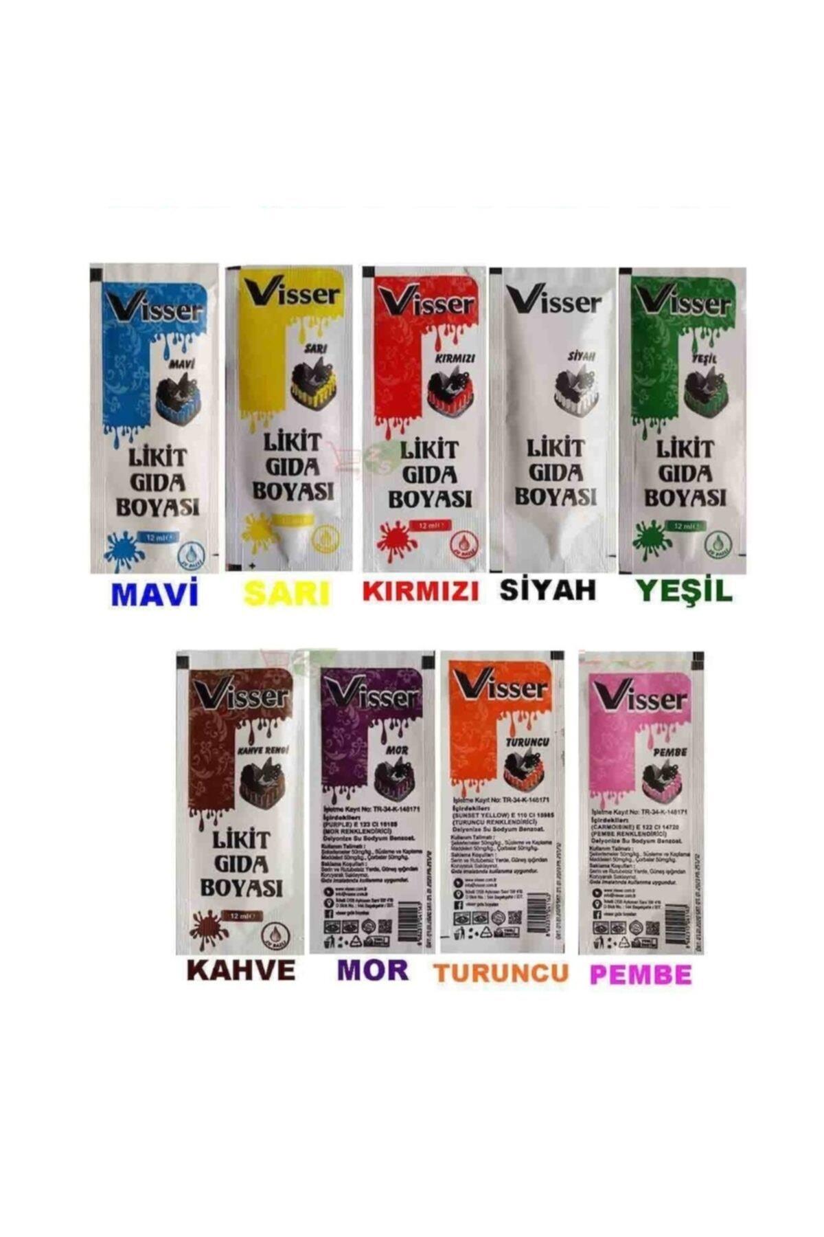 Misyon Visser Likit Gıda Boyası 10 Renk Seçeneği (1 Adet)Misyon Visser Likit Gıda Boyası 10 Renk Seçeneği (1 Adet) - Kirtasiyem.netGıda Boyaları
