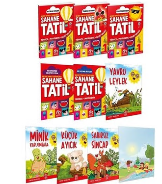 Model 1. Sınıf Şahane Yaz Tatil Kitabı Seti3.Sınıf