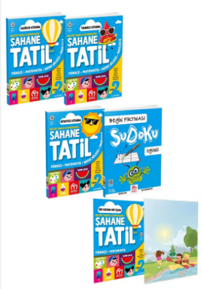 Model 2. Sınıf Şahane Yaz Tatil Kitabı Seti3.Sınıf
