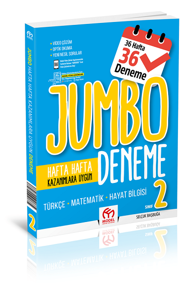 Model 2. Sınıf Jumbo Tüm Dersler Deneme BankasıModel 2. Sınıf Jumbo Tüm Dersler Deneme Bankası - Kirtasiyem.net2.Sınıf