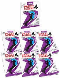 Model 4. Sınıf Turbo Sınıf İçi Paket Deneme Model 4. Sınıf Turbo Sınıf İçi Paket Deneme  - Kirtasiyem.net4.Sınıf