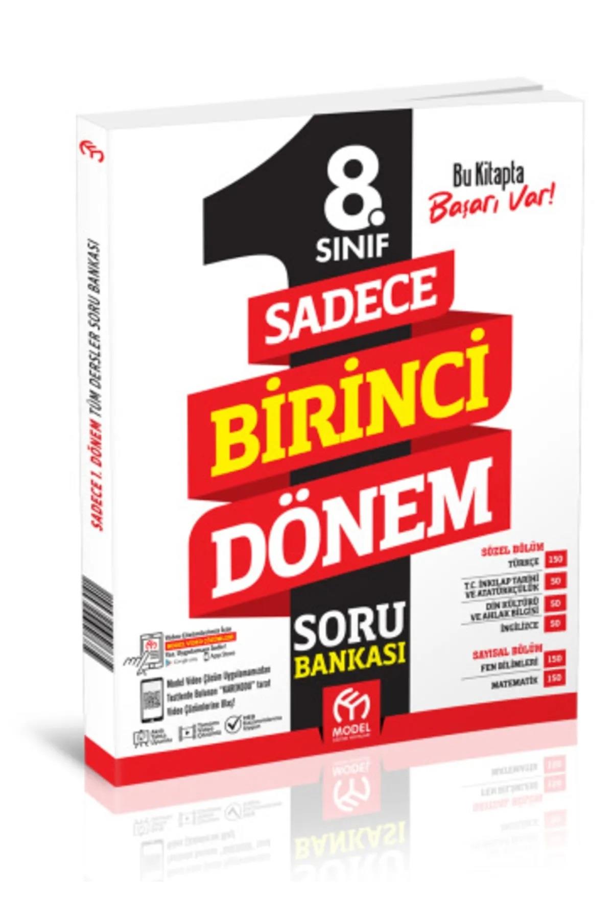 Model 8. Sınıf Sadece 1. Dönem Soru BankasıModel 8. Sınıf Sadece 1. Dönem Soru Bankası - Kirtasiyem.net8.Sınıf