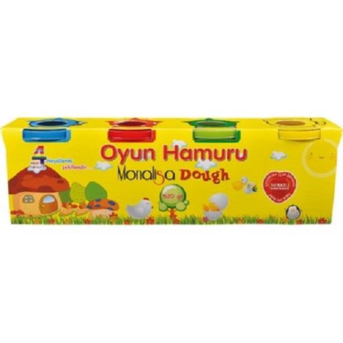 Monalisa Oyun Hamuru 4X120 G          --SD244Monalisa Oyun Hamuru 4X120 G          --SD244 - Kirtasiyem.netOyun Hamurları