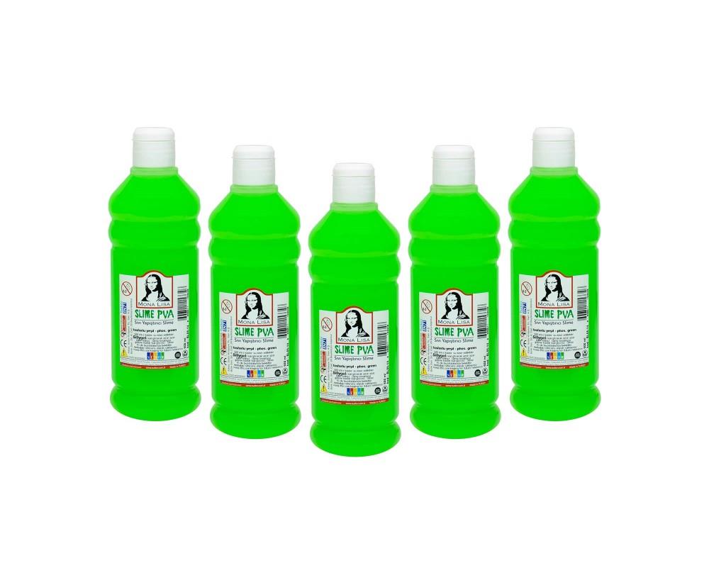 Monalisa Sıvı Slime 500 Ml Fosforlu Yeşil        --SL05-14Südor Monalisa Sıvı Slime 500 ml Neon Yeşil - Kirtasiyem NetSlime